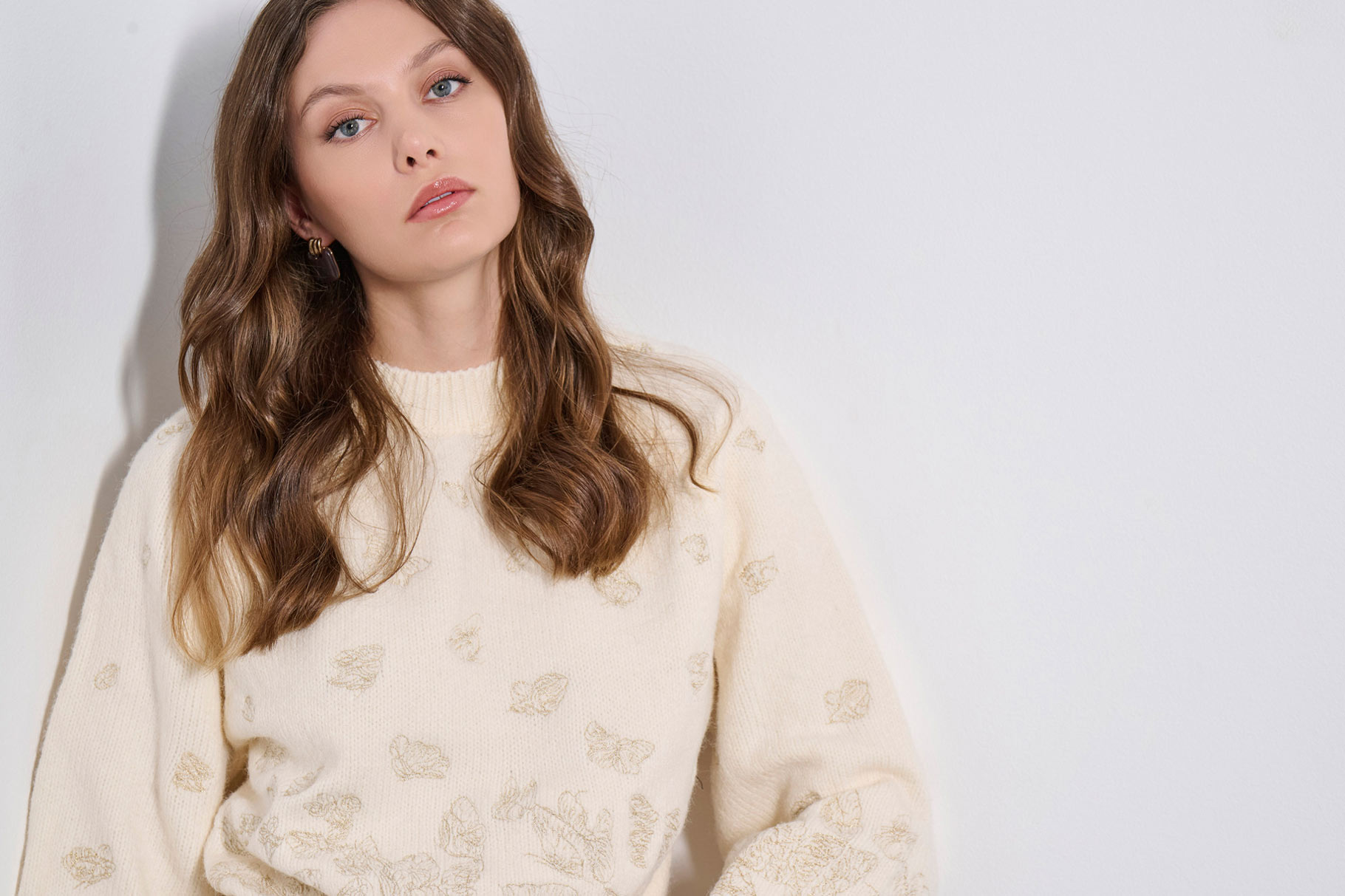 ΠΟΥΛΟΒΕΡ 2225036 OFF WHITE