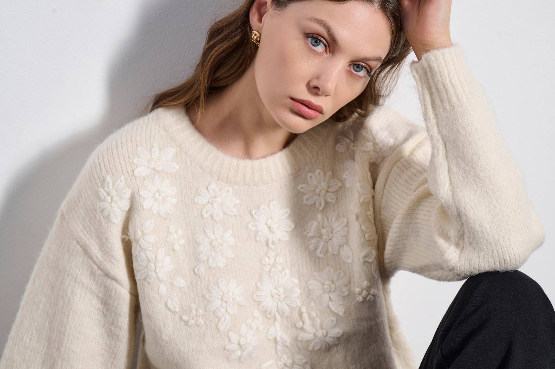 ΠΟΥΛΟΒΕΡ 2225041 OFF WHITE