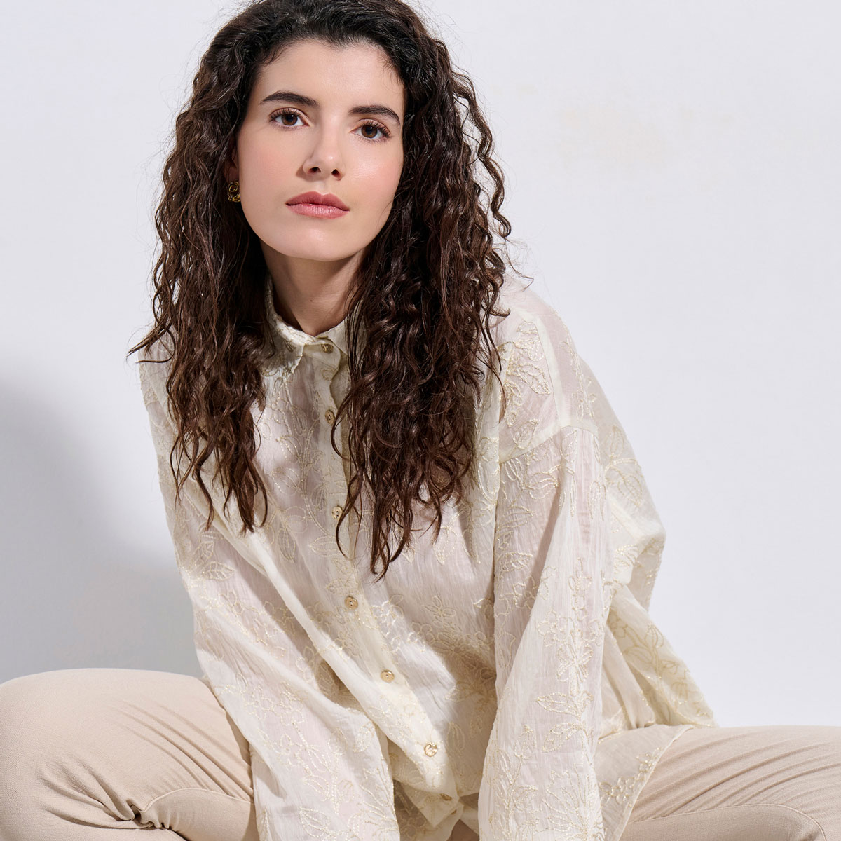 ΠΟΥΚΑΜΙΣΑ 3126813 OFF WHITE