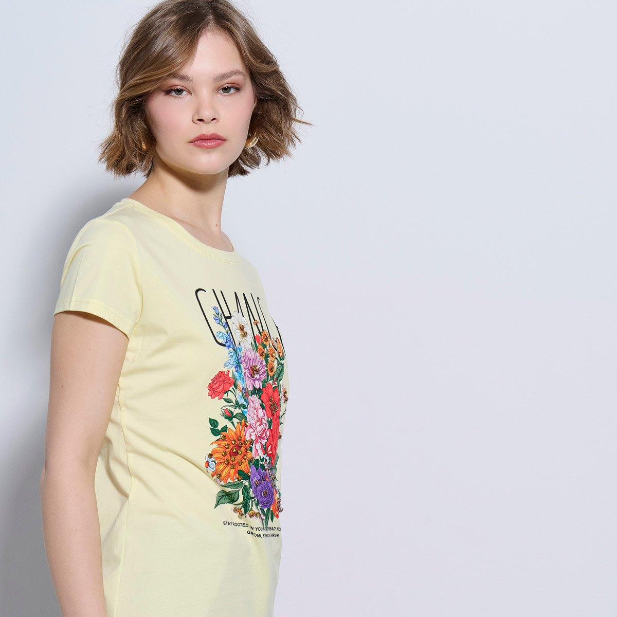 BLOUSE 2126112 YELLOW