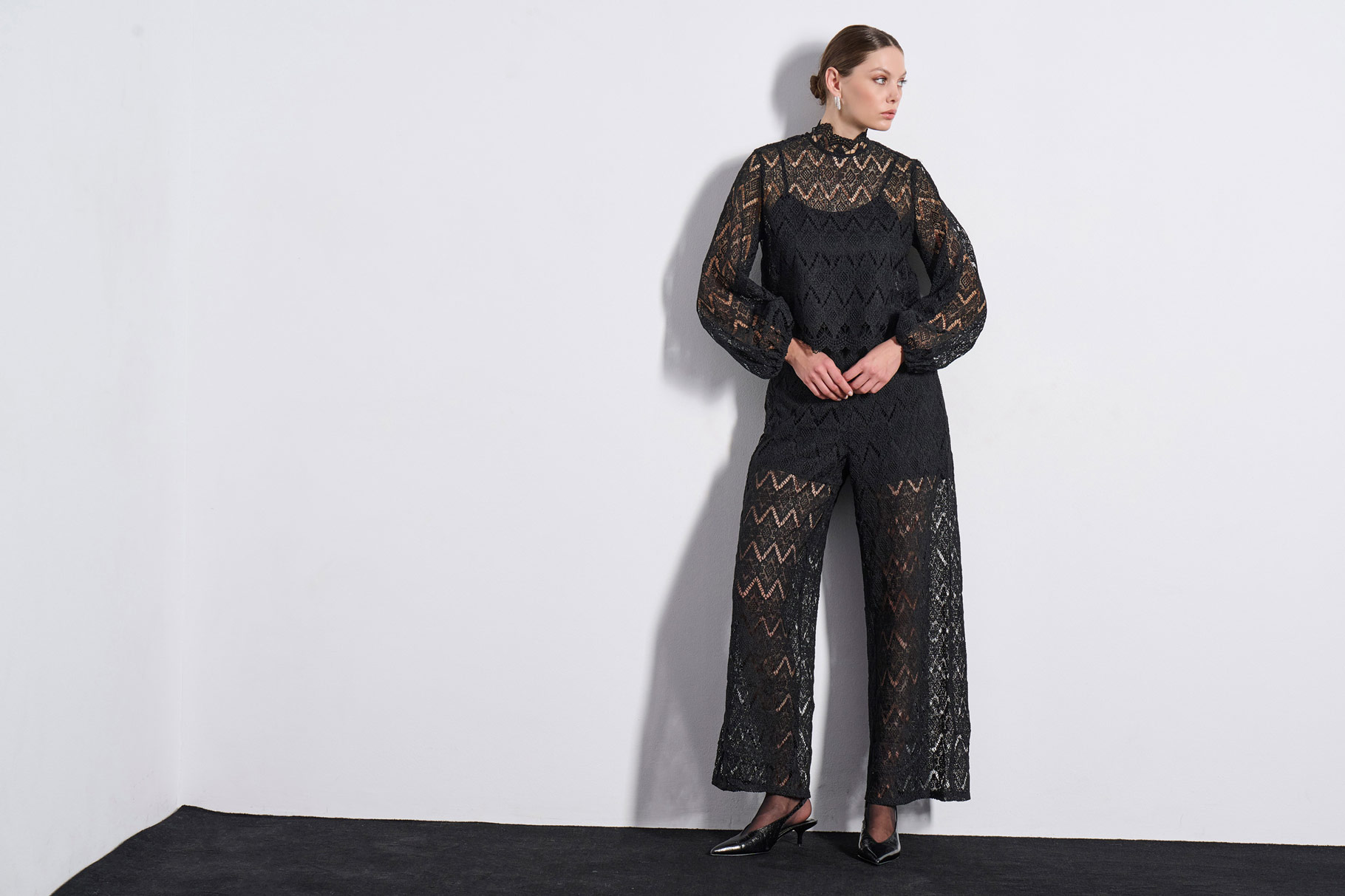 ΣΕΤ ΠΑΝΤΕΛΟΝΑ ΜΕ ΜΠΛΟΥΖΑ 2225202 BLACK