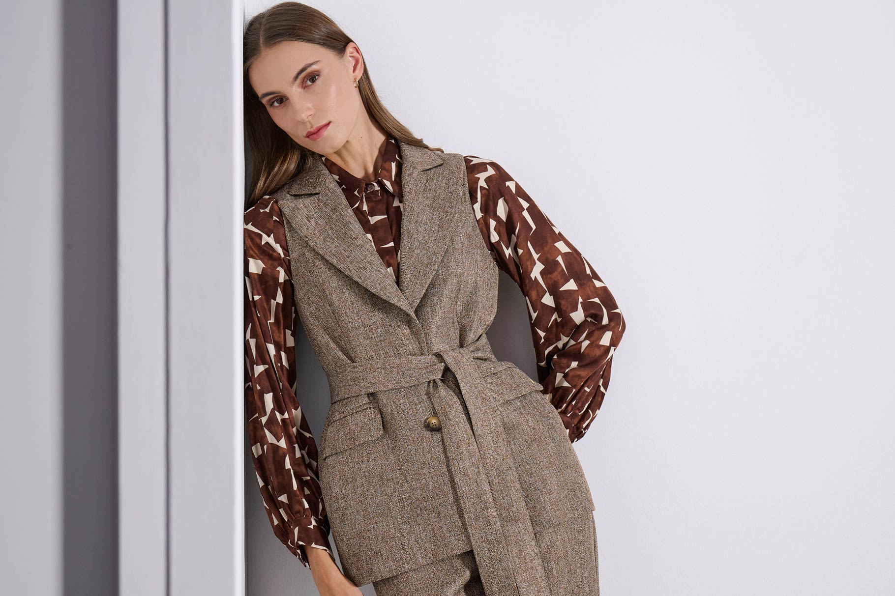 VEST 3225540 BEIGE