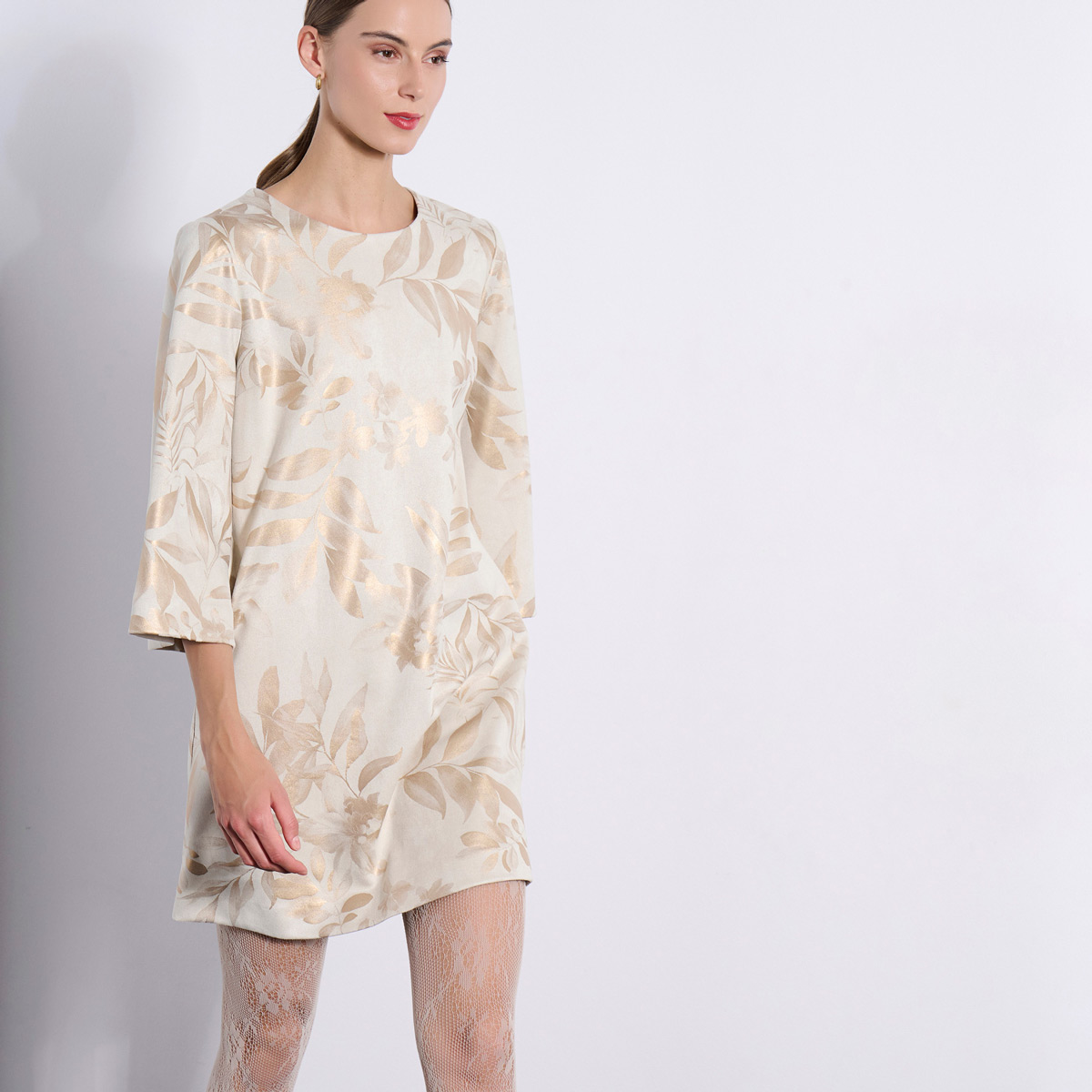 MINI DRESS 3225922 BEIGE