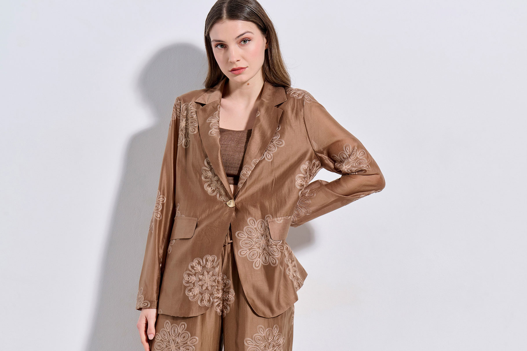 ΣΕΤ ΠΑΝΤΕΛΟΝΑ ΜΕ ΣΑΚΑΚΙ 2126203 BROWN