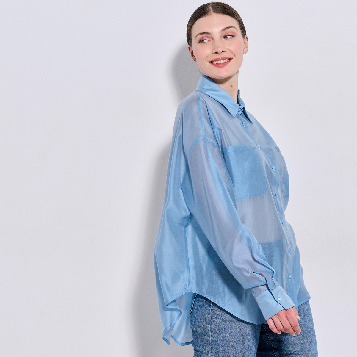 ΠΟΥΚΑΜΙΣΟ 3126803 SKY BLUE