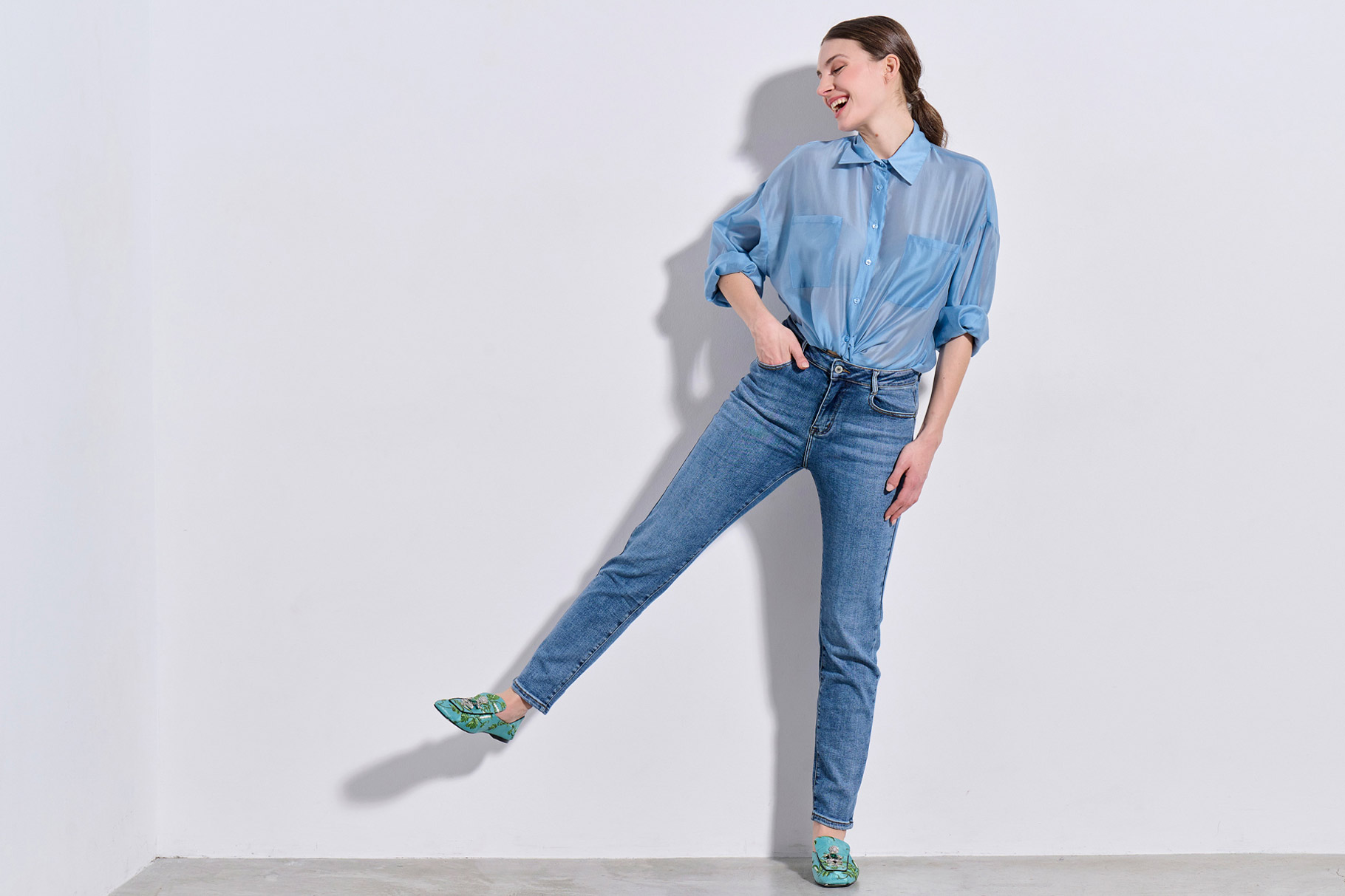 ΤΖΙΝ 2126408 LIGHT BLUE