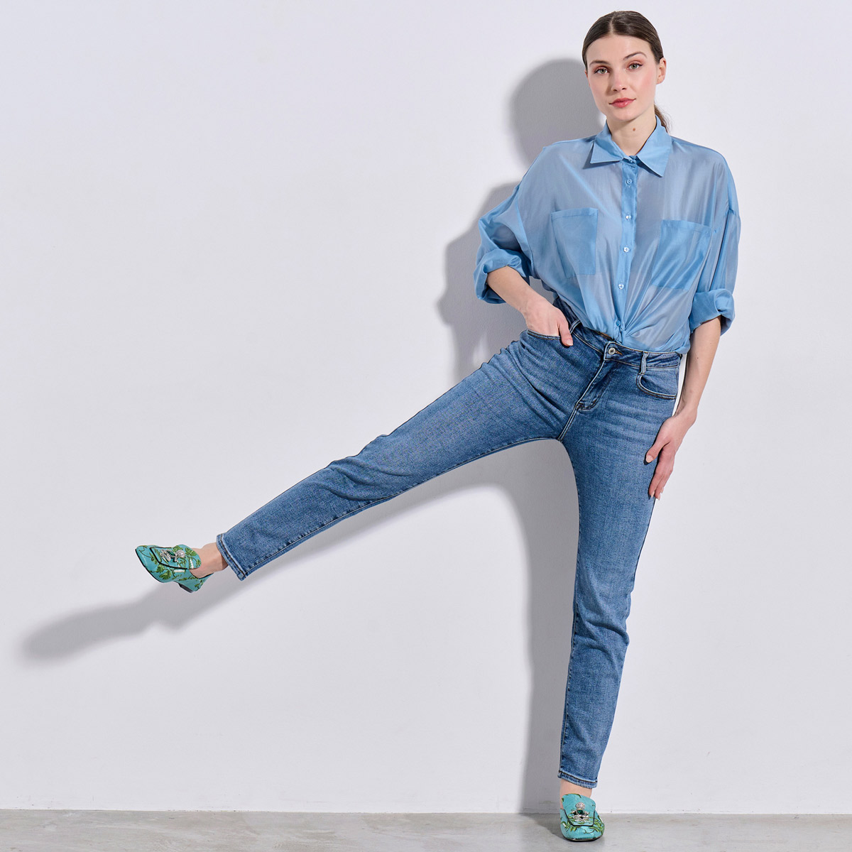 ΤΖΙΝ 2126408 LIGHT BLUE