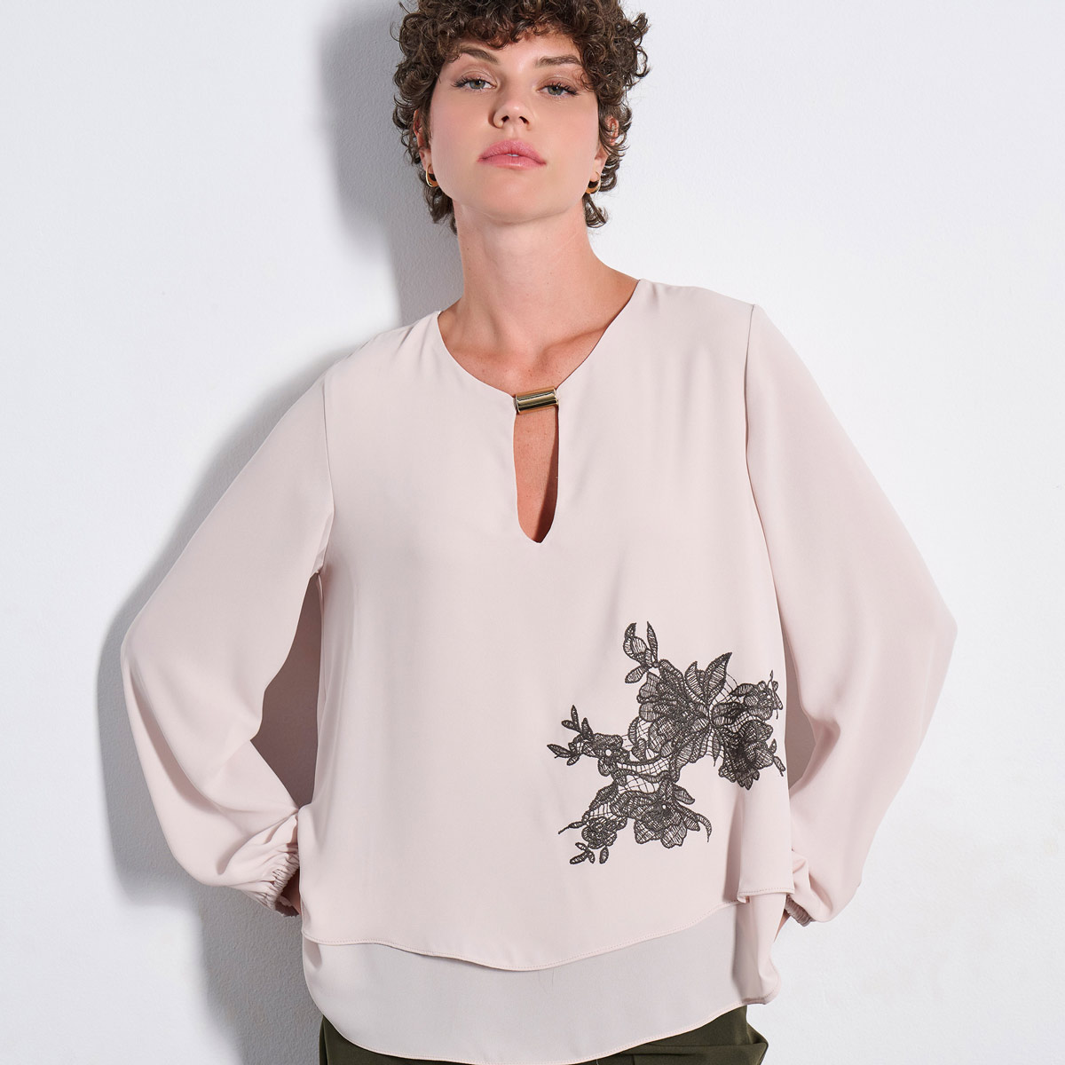 ΜΠΛΟΥΖΑ 3225133 VANILLA