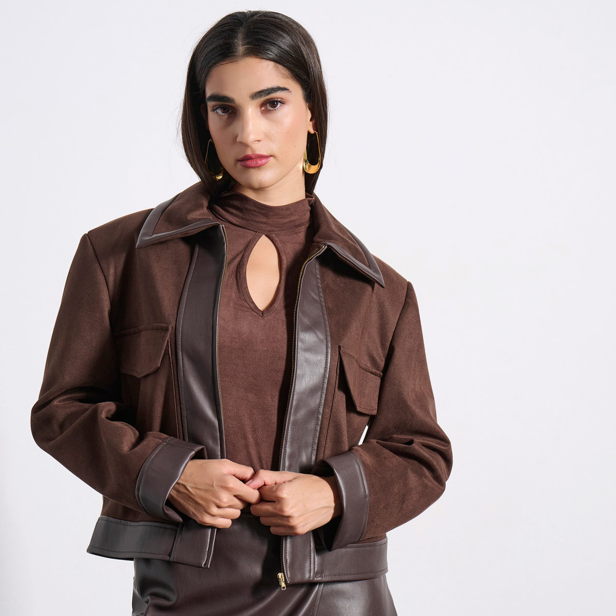 ΤΖΑΚΕΤ 3225522 BROWN