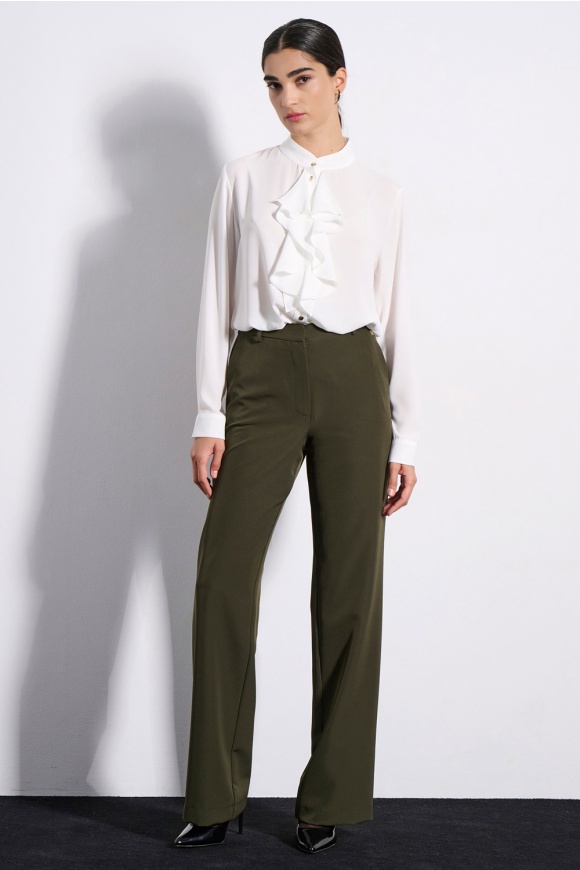 TROUSERS 3225429 OLIVE