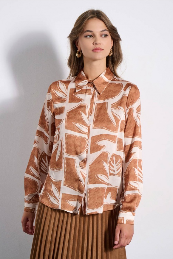 SHIRT 3225807 TAUPE