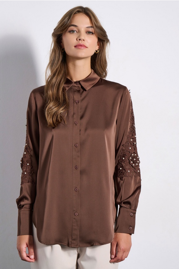 SHIRT 2225801 CHOCOLATE