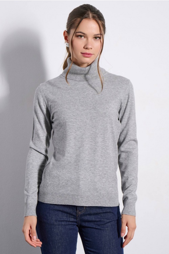 TURTLE NECK 4225001 GREY