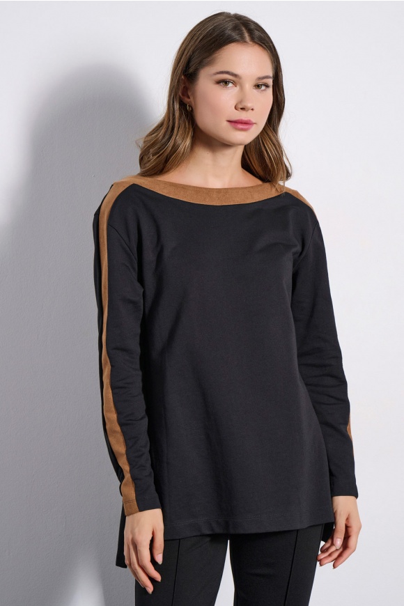 SWEATSHIRT 3225116 BLACK
