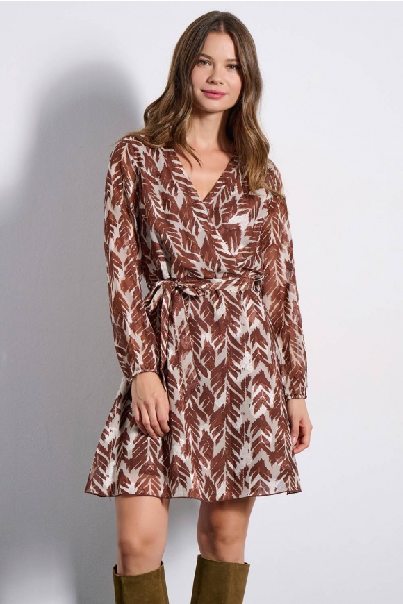 MINI DRESS 2225902 TAUPE