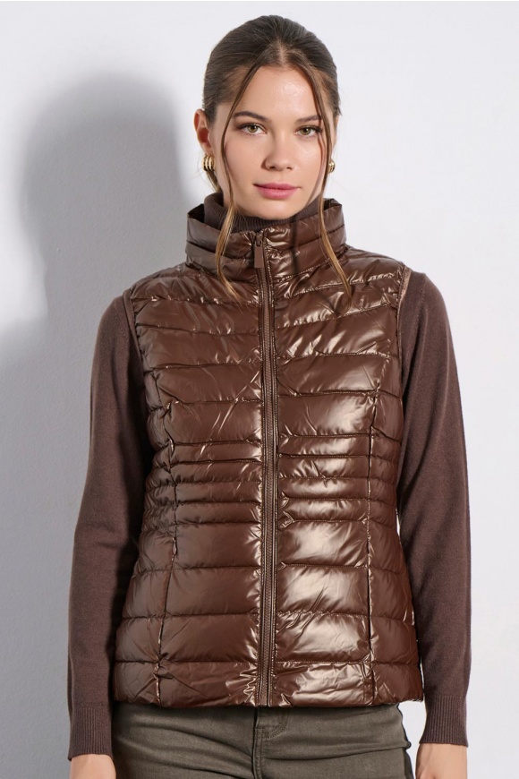 PUFFER JACKET 2225504 BROWN