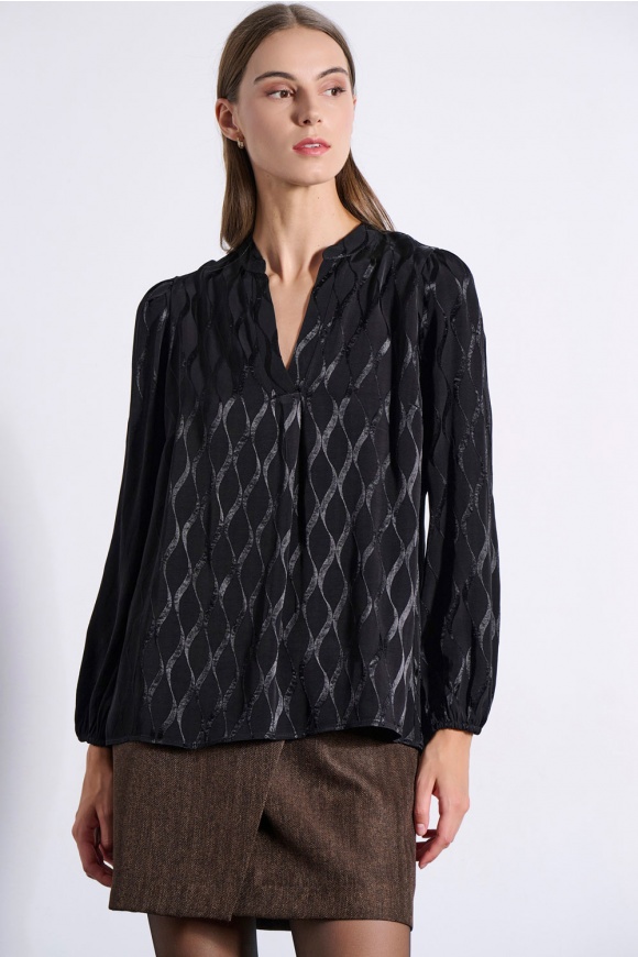 BLOUSE 3225104 BLACK