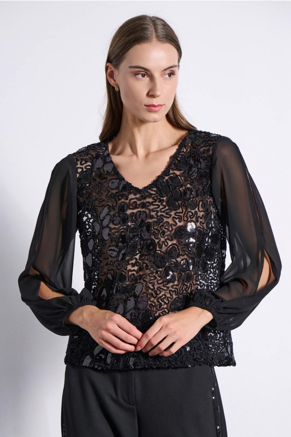 ΜΠΛΟΥΖΑ 3225126 BLACK