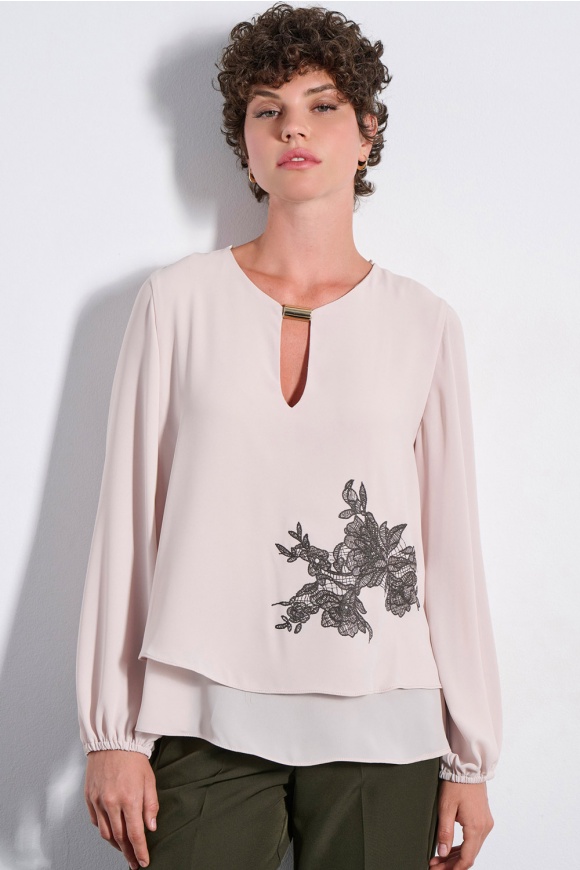 ΜΠΛΟΥΖΑ 3225133 VANILLA