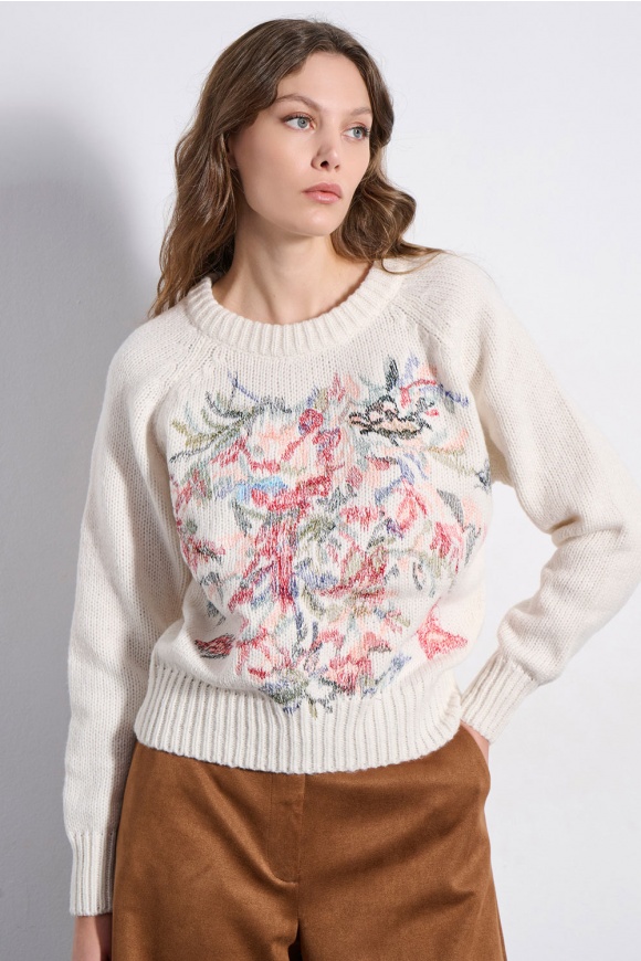 ΠΟΥΛΟΒΕΡ 2225045 OFF WHITE