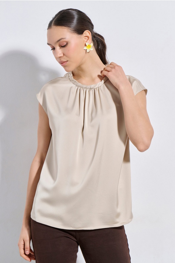 ΜΠΛΟΥΖΑ 2126107 BEIGE