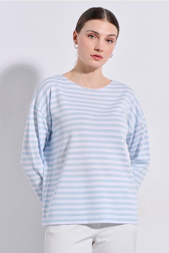 BLOUSE 2126001 SKY BLUE