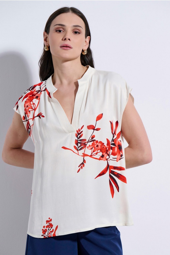 BLOUSE 3126116 OFF WHITE