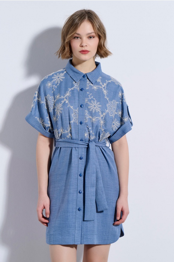 MINI DRESS 3126967 INDIGO BLUE