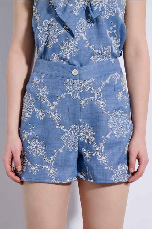SHORTS 3126464 INDIGO BLUE