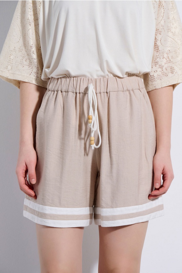 SHORTS 3126445 BEIGE