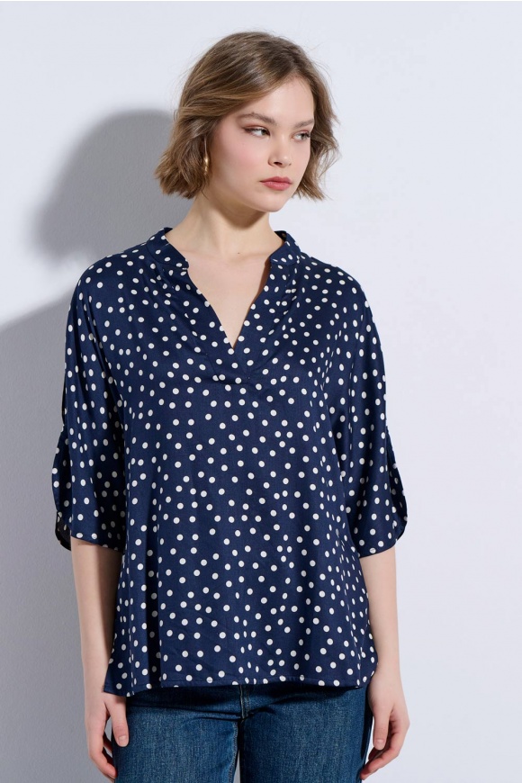 BLOUSE 3126120 MARINE BLUE