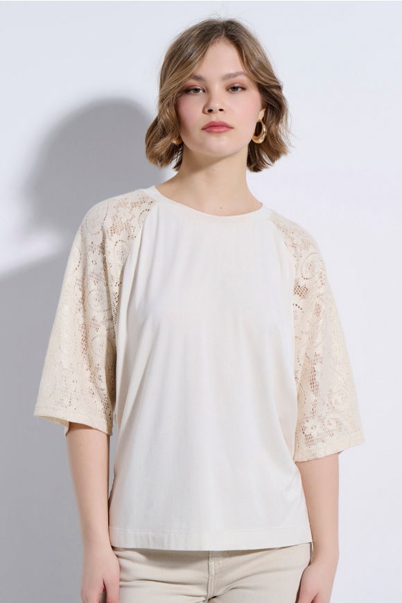 BLOUSE 3126168 OFF WHITE