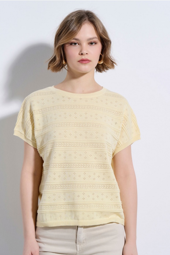 BLOUSE 2126003 YELLOW