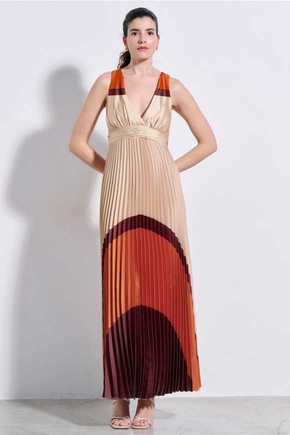 MAXI DRESS 3126906 BEIGE