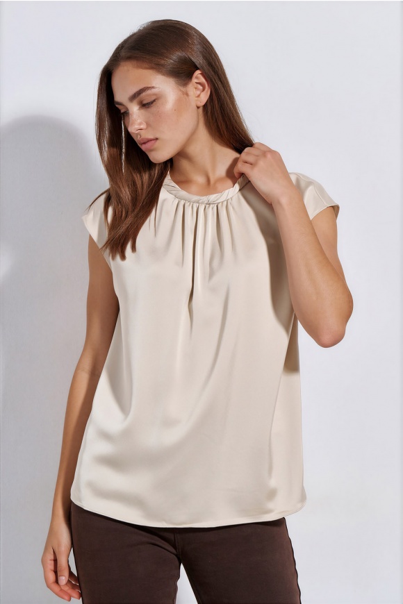 ΜΠΛΟΥΖΑ 2126107 BEIGE