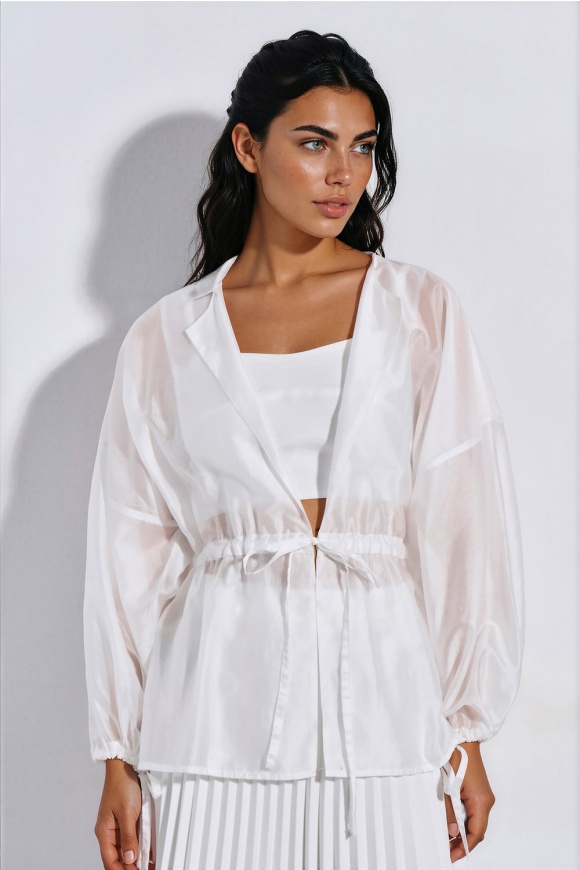 ΠΟΥΚΑΜΙΣΑ 3126814 OFF WHITE