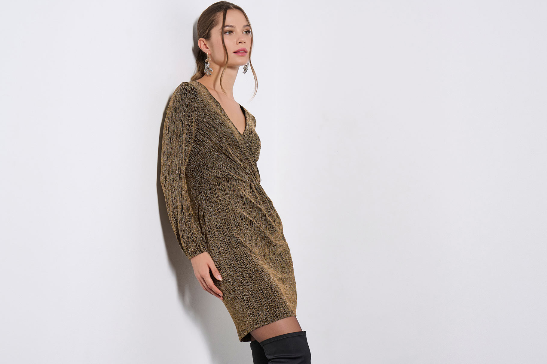 MINI DRESS 2225901 GOLD